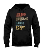 Father Legend Husband Daddy Poppy Hooded Sweatshirt tile
