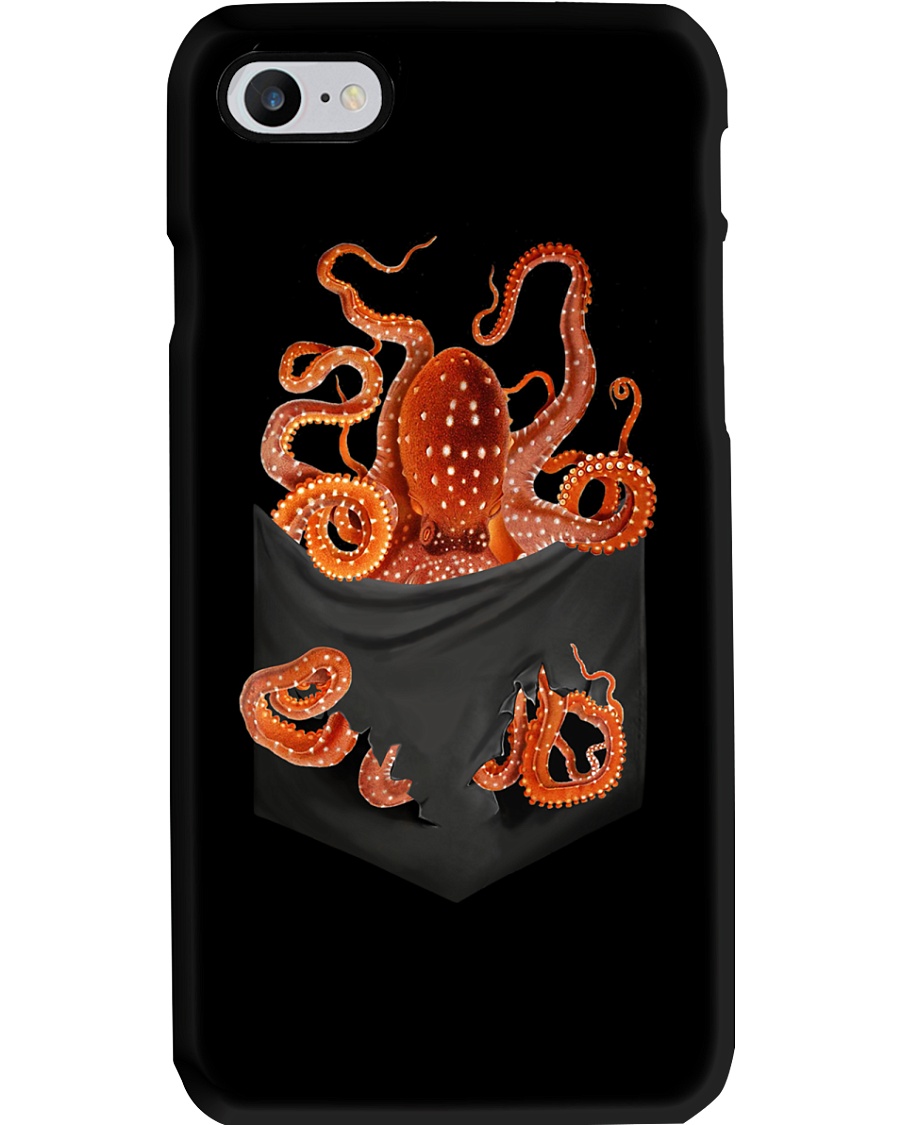 Octopus Inside Pocket Phone Case
