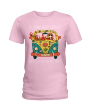Chicken On A Dark Desert Highway Cool Wind In My Ladies T-Shirt thumbnail