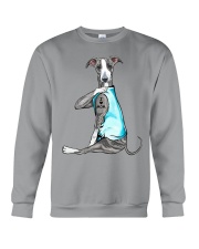 Greyhound I Love Mom Crewneck Sweatshirt thumbnail