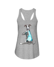 Greyhound I Love Mom Ladies Flowy Tank thumbnail