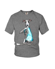 Greyhound I Love Mom Youth T-Shirt thumbnail
