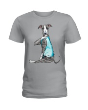 Greyhound I Love Mom Ladies T-Shirt thumbnail