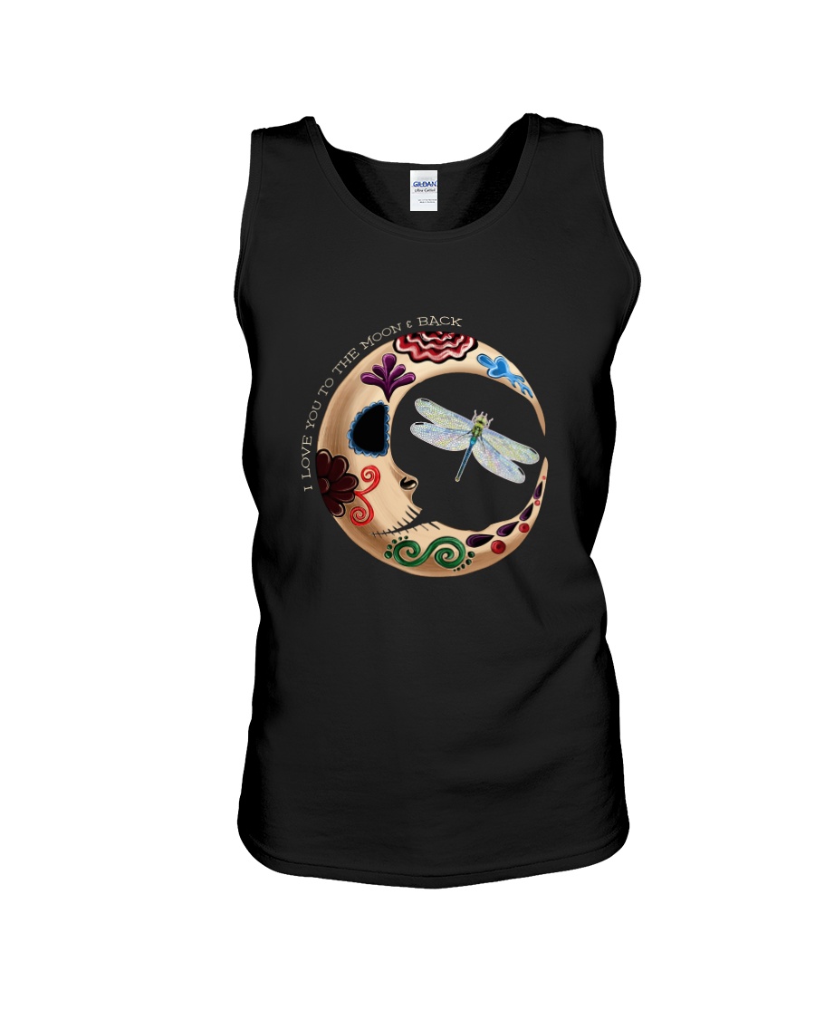 Dragonfly Moon Unisex Tank