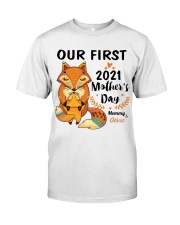 1st Mother's Day Our First Mother's Day 2021 Fox Classic T-Shirt tile