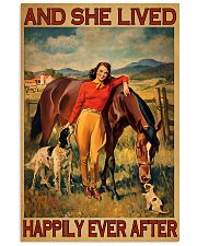 Horse And She Lived Happily Ever After 11x17 Poster front