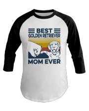 Best Golden Retriever Mom Baseball Tee tile