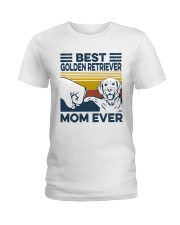Best Golden Retriever Mom Ladies T-Shirt tile