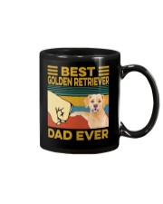 Best Golden Retriever Dad Vintage Mug tile