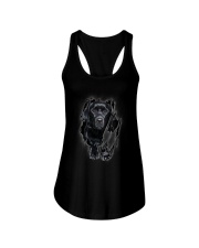 Labrador Black Inside Me Ladies Flowy Tank tile