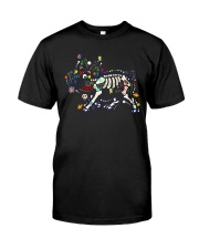 Pig Day Of The Dead Classic T-Shirt front