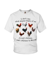 I DONT CARE Youth T-Shirt tile