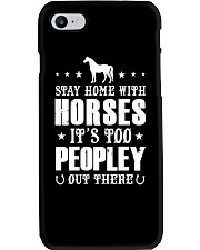 Stay Home With Horses Phone Case thumbnail