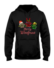 DOG MERRY WOOFMAS Hooded Sweatshirt front