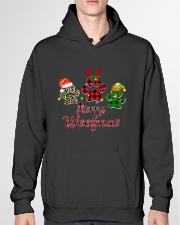 DOG MERRY WOOFMAS Hooded Sweatshirt garment-hooded-sweatshirt-front-04