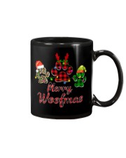 DOG MERRY WOOFMAS Mug tile