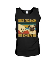 Best Pug Mom Vintage Unisex Tank tile