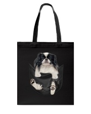 Japanese Chin Inside Pocket Tote Bag thumbnail