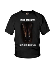 HELLO DARKNESS MY OLD FRIEND Youth T-Shirt tile