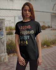 Father Legend Husband Daddy PePa Classic T-Shirt apparel-classic-tshirt-lifestyle-18