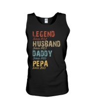 Father Legend Husband Daddy PePa Unisex Tank tile