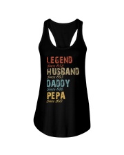 Father Legend Husband Daddy PePa Ladies Flowy Tank tile