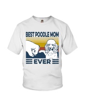 Best Poodle Mom Youth T-Shirt tile