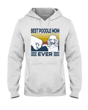 Best Poodle Mom Hooded Sweatshirt tile