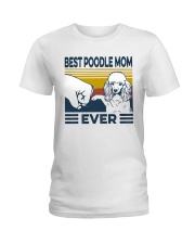 Best Poodle Mom Ladies T-Shirt tile