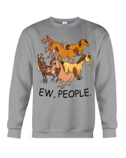Horse Ew People Crewneck Sweatshirt thumbnail