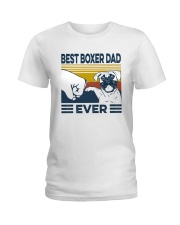 Best Boxer Dad Ladies T-Shirt tile
