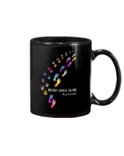 Cat Mom Life Never Walk Alone Mug thumbnail