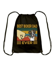 Best Boxer Dad Vintage Drawstring Bag tile
