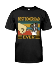 Best Boxer Dad Vintage Classic T-Shirt front