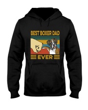 Best Boxer Dad Vintage Hooded Sweatshirt tile