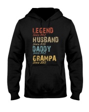 Father Legend Husband Daddy Grampa Hooded Sweatshirt tile