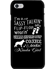 German Shepherd - I'm A Sassy Talkin' Phone Case thumbnail