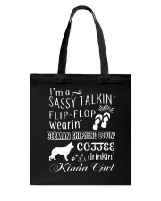 German Shepherd - I'm A Sassy Talkin' Tote Bag thumbnail