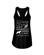 German Shepherd - I'm A Sassy Talkin' Ladies Flowy Tank thumbnail