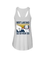 Best Labrador Dad Ladies Flowy Tank tile