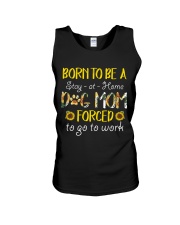 Born To Be A Dog Mom Unisex Tank thumbnail