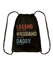 Father Legend Husband Daddy Drawstring Bag tile