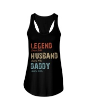 Father Legend Husband Daddy Ladies Flowy Tank tile