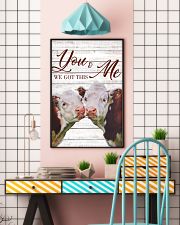 Cow You And Me We Got This Poster 11x17 Poster lifestyle-poster-6
