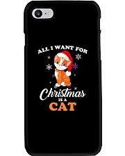 All I want for christmas is a cat Phone Case thumbnail