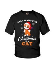 All I want for christmas is a cat Youth T-Shirt thumbnail