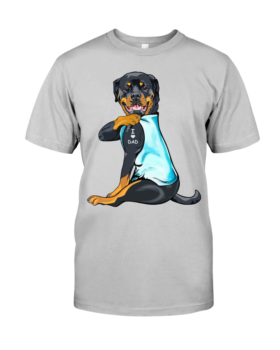 Rottweiler I Love Dad Classic T-Shirt