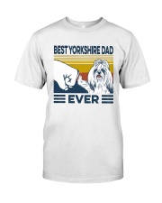 Best Yorkshire Dad Classic T-Shirt front