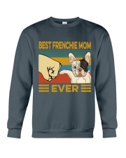 Best Frenchie Mom Vintage Crewneck Sweatshirt tile