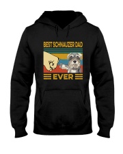 Best Schnauzer Dad Vintage Hooded Sweatshirt tile